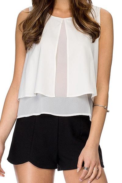 top bianco zaful top bianco mariafelicia magno colorblock by felym fashion blog italiani come abbinare il bianco colori tendenza estate 2015 abbinamenti bianco white tank top how to wear white fashion bloggers italy shopping on line