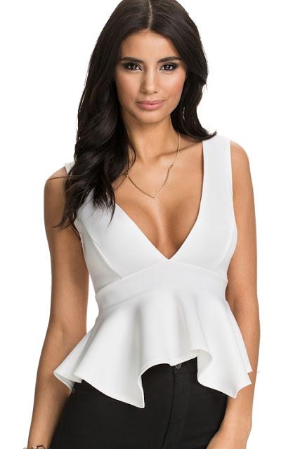 top elegante bianco zaful top bianco mariafelicia magno colorblock by felym fashion blog italiani come abbinare il bianco colori tendenza estate 2015 abbinamenti bianco white tank top how to wear white fashion bloggers italy shopping on line