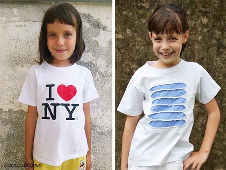 I love NY t-shirt refashion | www.cucicucicoo.com
