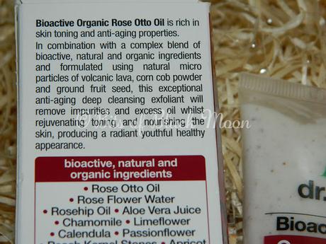 Dr. Organic - Organic Rose Otto Face Scrub - Scrub per il Viso all'essenza di Rosa