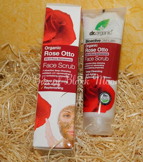 Dr. Organic - Organic Rose Otto Face Scrub - Scrub per il Viso all'essenza di Rosa