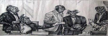 La vignetta di Atena Fara... contro i membri del Parlamento iraniano