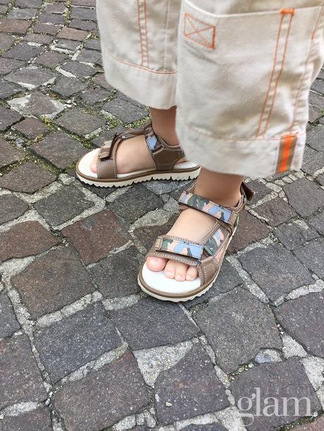Scarpine bimbo: Andrea sceglie Garvalin sandaletti bambino