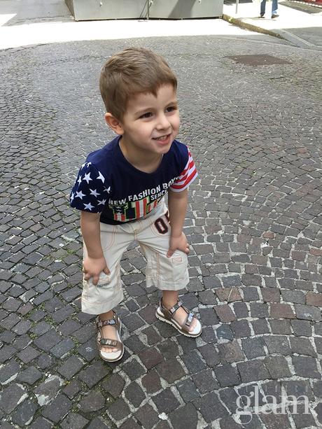 Scarpine bimbo: Andrea sceglie Garvalin scarpine da bimbo 2015