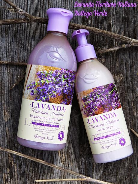 Lavanda Fioritura Italiana Bottega Verde - Bagnodoccia e latte corpo