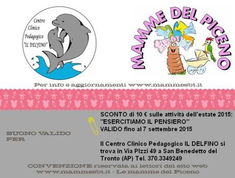 Nuova convenzione – Centro Clinico Pedagogico IL DELFINO Buono_Centro Il Delfino