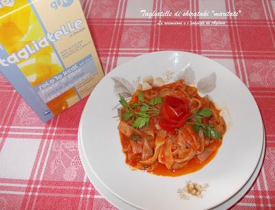 Tagliatelle di shirataki Tagliatelle di shirataki