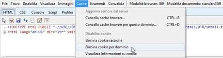 Come eliminare i cookie di un browser.