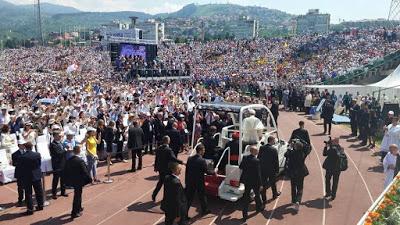Papa Francesco a Sarajevo. Per guarire le ferite del cuore