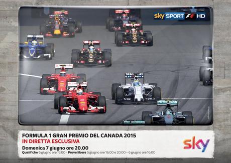 F1 Canada 2015, Gara (diretta Sky Sport 1, Sky Sport F1 HD e differita Rai 2 / HD)