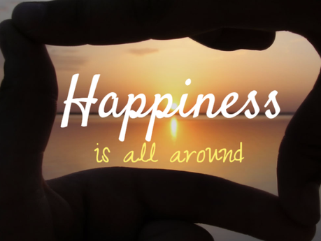 The taste of happiness Happiness is all around