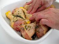 Pollo al limone ed erbe aromatiche