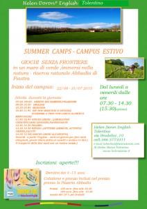 Summer Camp in un mare di verde all’Abbadia di Fiastra (Mc)