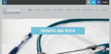 Realizzazione sito web per medici e ginecologi omeopata Palermo