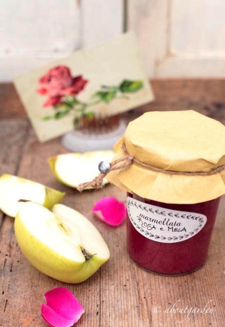 confettura di rose e mele marmellata rose e mele