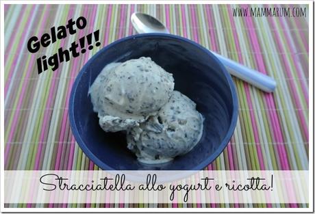 Gelato light yogurt e ricotta Gelato light yogurt e ricotta