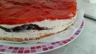 Cheesecake Simil Pinguì: Lampone e Cioccolato Cheesecake Simil Pinguì: Lampone e Cioccolato