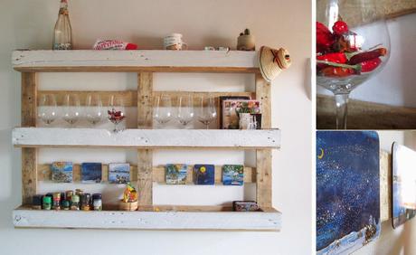 Riciclo creativo in cucina! bancale-come-mensola-cucina