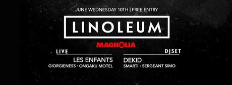 Les Enfants, questa sera live per Linoleum @Circolo Magnolia