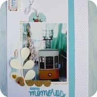 17 - sizzix big shot plus - scrapbookig layout - fustelle