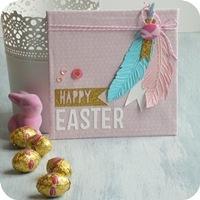 8 - sizzix big shot -  home decor - easter - pasqua - fustelle