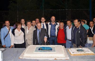Michele De Lucia ringrazia gli elettori con una festa a Montepertuso