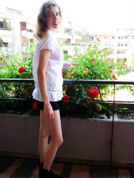 OOTD in black & white OOTD in black & white