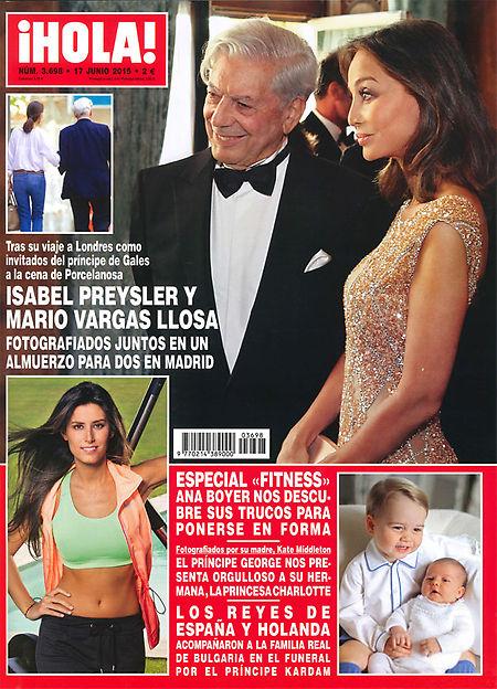 Mario Vargas Llosa e Isabel Preysler, coppia a sorpresa a Madrid