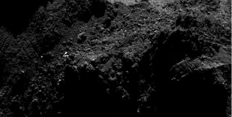 Qualcosa brilla sulla cometa 67P: potrebbe essere Philae