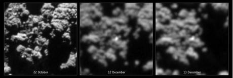 Qualcosa brilla sulla cometa 67P: potrebbe essere Philae