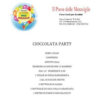 Cioccolata Party