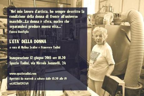 Fausta Bonfiglio L’età della donna – a cura di Melina Scalise e Francesco Tadini
