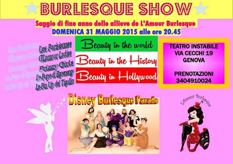 Burlesque Disney Parade con Sophie Lamour