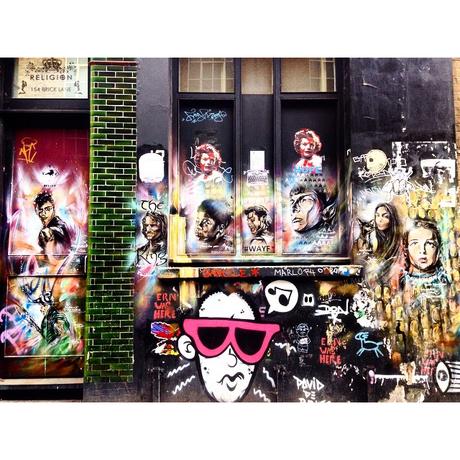 Find your fav fictional character in Shoreditch…