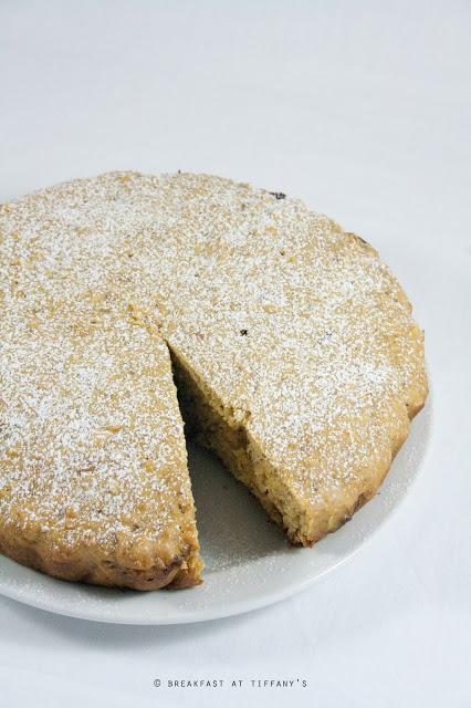 Torta alle mandorle garfagnina / Garfagnina tuscan almond cake recipe