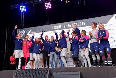 Il Team SCA vince una difficile tappa della Volvo Ocean Race