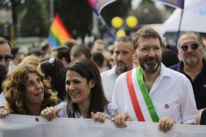 Marino al Roma gay pride