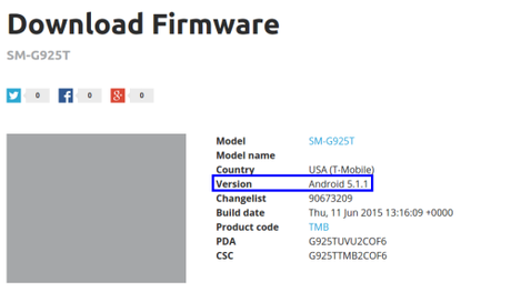 Download firmware  G920TUVU2COF6_G920TTMB2COF6_TMB Android 5.1.1 Lollipop su Samsung Galaxy S6 e Galaxy S6 Edge: avviato ufficialmente il rilascio negli USA grazie all'operatore telefonico T-Mobile Android 5.1.1 Lollipop su Samsung Galaxy S6 e Galaxy S6 Edge: avviato ufficialmente il rilascio negli USA grazie all'operatore telefonico T-Mobile   SamMobile