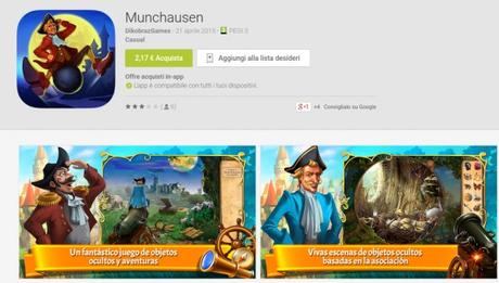 The Surprising Adventures of Munchausen gratis solo per oggi su Amazon App Shop