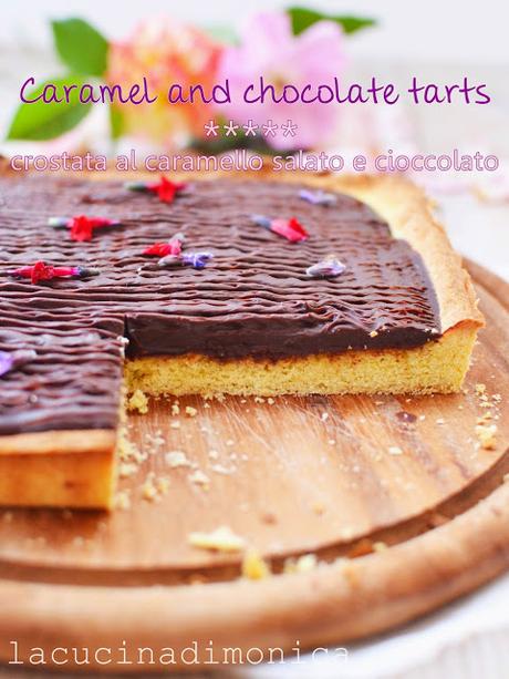 CARAMEL AND CHOCOLATE TARTS CARAMEL AND CHOCOLATE TARTS