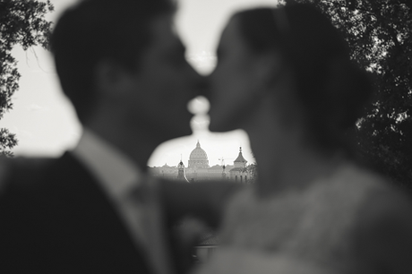 Un Amore eterno celebrato nella città eterna dall'eternità della fotografia