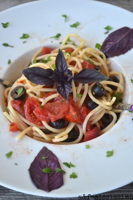 Cucina del Lazio: spaghetti alla checca