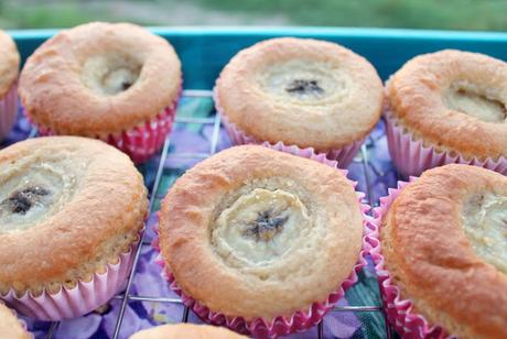 Elvis Muffins (ovvero Muffin con Burro di Arachidi e Banana)