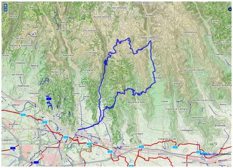 On road bike climbing the Eastern hills (21/6, 2015)