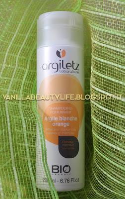 Argiletz - Shampooing Equilibrant Argile blanche orange (Shampoo Equilibrante con Argilla Bianca e Arancio)