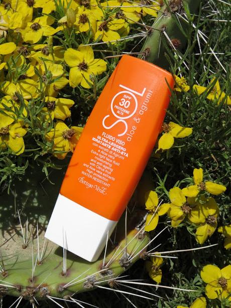 Sol Aloe & Agrumi Bottega Verde - Fluido viso SPF30 e doposole ultra-leggero