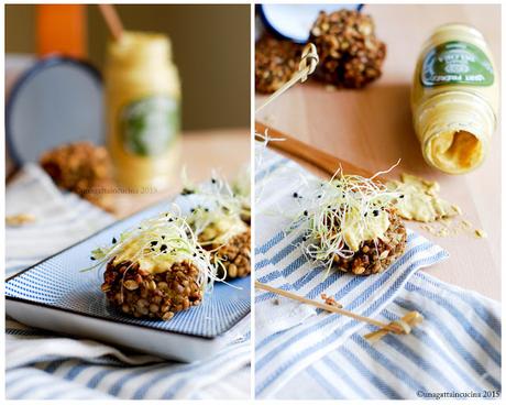 Polpette veg di sorgo, fiocchi di avena e azuki | Sorghum, oats and adzuki vegballs