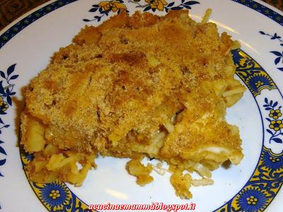 Pasta e patate al forno