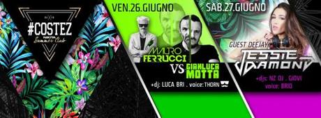 #Costez @ Nikita Telgate (BG): 26/6 Mauro Ferrucci vs Gianluca Motta, voice Thorn