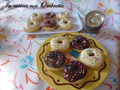 Mini ciambelle simil donuts